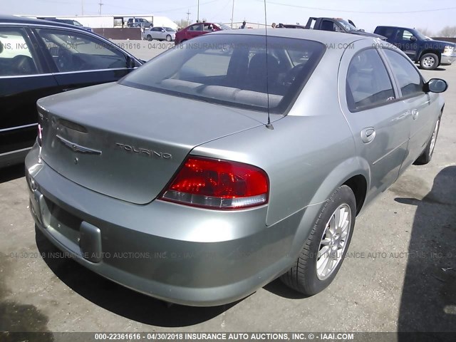 1C3EL56R06N205396 - 2006 CHRYSLER SEBRING TOURING SILVER photo 4