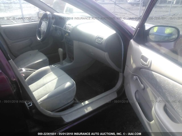 2T1BR12E7XC118446 - 1999 TOYOTA COROLLA VE/CE/LE 栗色 照片 5