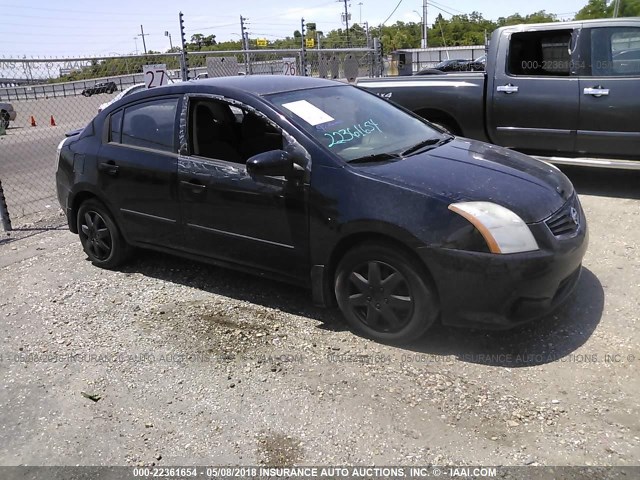 3N1AB6AP9BL654484 - 2011 NISSAN SENTRA 2.0/2.0S/SR/2.0SL BLACK photo 1