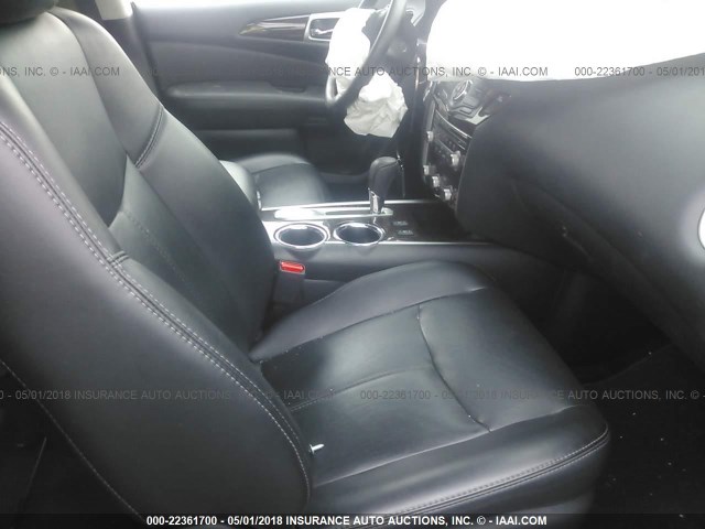 5N1AR2MN8GC612463 - 2016 NISSAN PATHFINDER S/SV/SL/PLATINUM 蓝色 照片 5