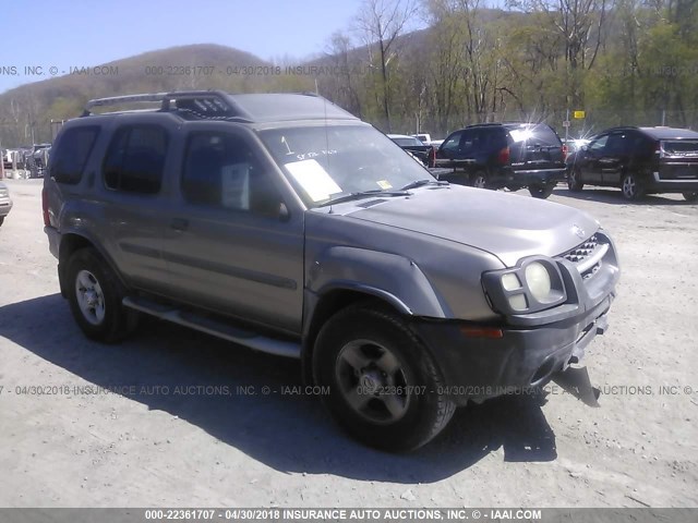 5N1ED28T44C673734 - 2004 NISSAN XTERRA XE/SE GRAY photo 1