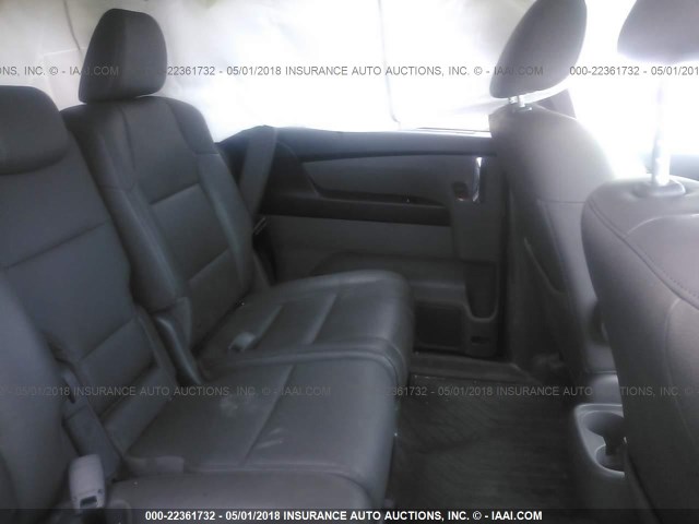 5FNRL5H64FB030276 - 2015 HONDA ODYSSEY EXL თეთრი ფოტო 8