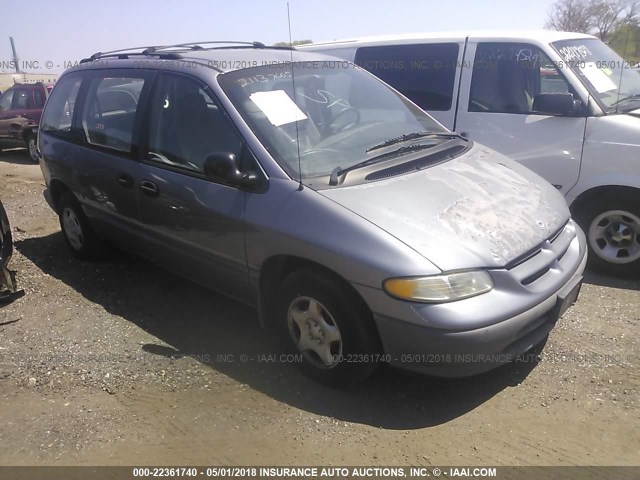 2B4FP25B6WR815522 - 1998 DODGE CARAVAN GRAY photo 1