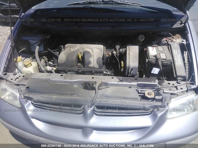 2B4FP25B6WR815522 - 1998 DODGE CARAVAN GRAY photo 10