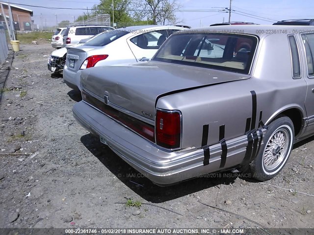1LNLM81W5RY683102 - 1994 LINCOLN TOWN CAR EXECUTIVE Champagne photo 6
