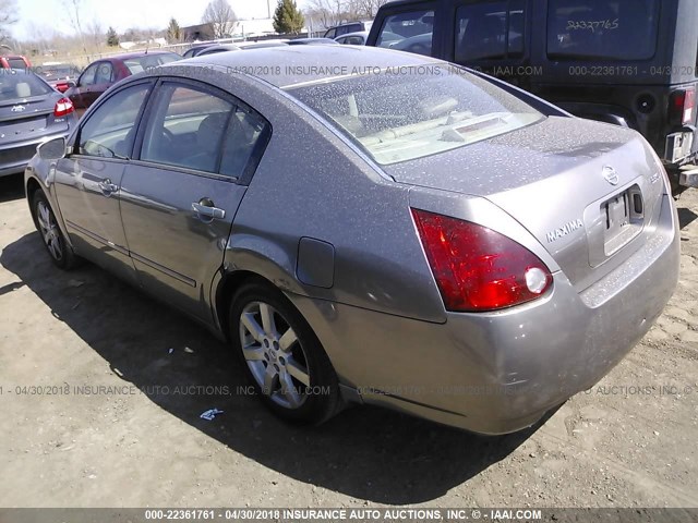 1N4BA41E94C826007 - 2004 NISSAN MAXIMA SE/SL BROWN photo 3