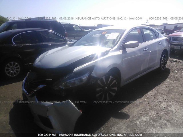 1N4AL3AP0JC136871 - 2018 NISSAN ALTIMA 2.5/S/SV/SL/SR SILVER photo 2