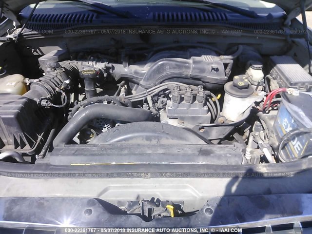 1FMZU63K64UB97262 - 2004 FORD EXPLORER XLT/XLT SPORT/NBX 棕色 照片 10