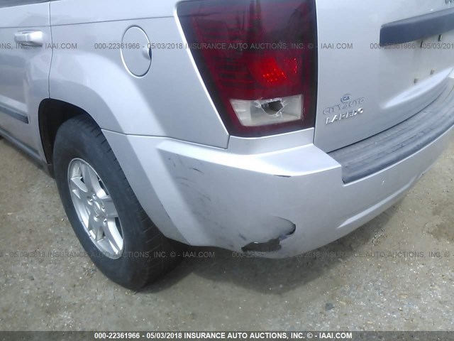 1J8GS48K27C569679 - 2007 JEEP GRAND CHEROKEE LAREDO/COLUMBIA/FREEDOM 银色 照片 6
