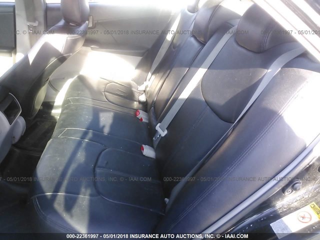 4T1BF1FK8CU033570 - 2012 TOYOTA CAMRY SE/LE/XLE BLACK photo 8