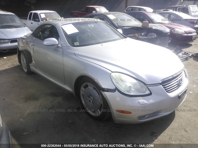 JTHFN48Y930042408 - 2003 LEXUS SC 430 SILVER photo 1