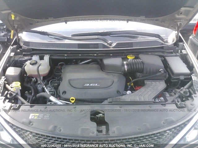 2C4RC1BG2HR538019 - 2017 CHRYSLER PACIFICA TOURING L Շամպայն լուսանկար 10