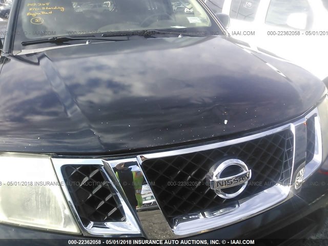 5N1AR18B78C651993 - 2008 NISSAN PATHFINDER S/LE/SE BLACK photo 6