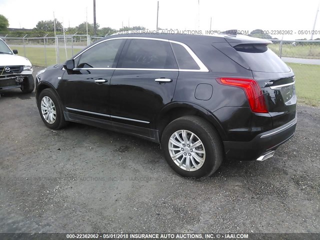 1GYKNARS0HZ146789 - 2017 CADILLAC XT5 BLACK photo 3