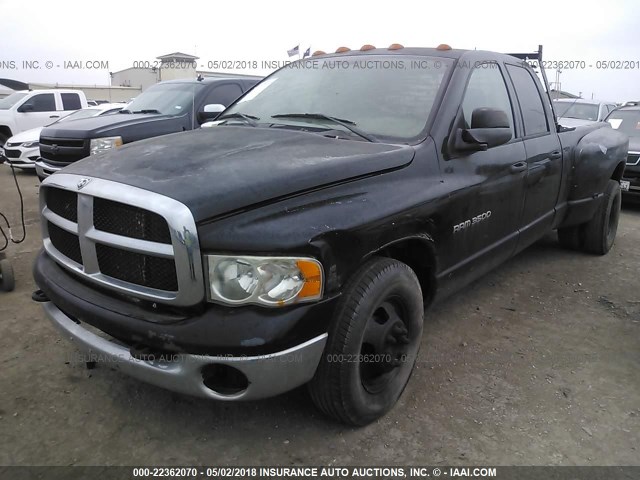 3D7MA48C33G847041 - 2003 DODGE RAM 3500 ST/SLT BLACK photo 2