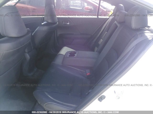 1HGCR2F53HA116446 - 2017 HONDA ACCORD SPORT თეთრი ფოტო 8