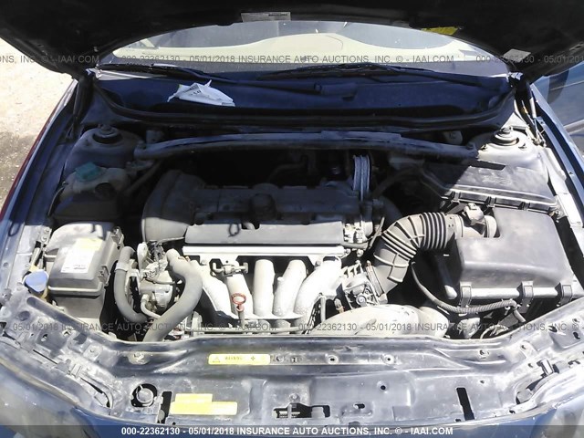 YV1RS61RX22148451 - 2002 VOLVO S60 BLUE photo 10