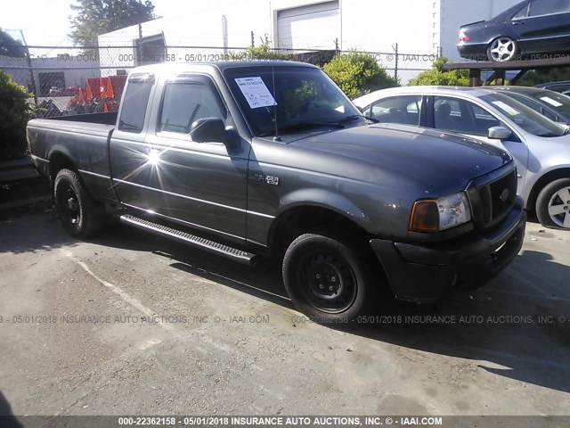 1FTZR45E54PB56864 - 2004 FORD RANGER SUPER CAB GRAY photo 1