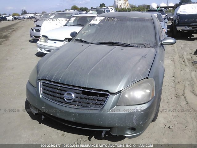 1N4AL11D96N449813 - 2006 NISSAN ALTIMA S/SL GREEN photo 6