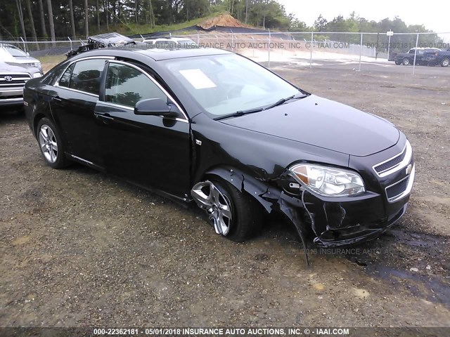 1G1ZH57B98F286520 - 2008 CHEVROLET MALIBU 1LT 黑色 照片 1