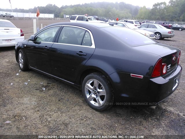 1G1ZH57B98F286520 - 2008 CHEVROLET MALIBU 1LT 黑色 照片 3