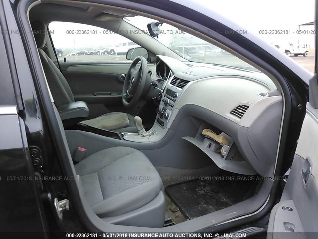 1G1ZH57B98F286520 - 2008 CHEVROLET MALIBU 1LT 黑色 照片 5