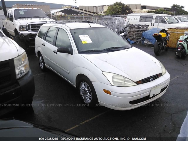 1FAFP36391W307227 - 2001 FORD FOCUS SE/SE COMFORT WHITE photo 1