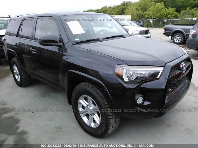 JTEZU5JRXJ5165530 - 2018 TOYOTA 4RUNNER SR5/LIMITED/SR5 PREMIUM BLACK photo 1