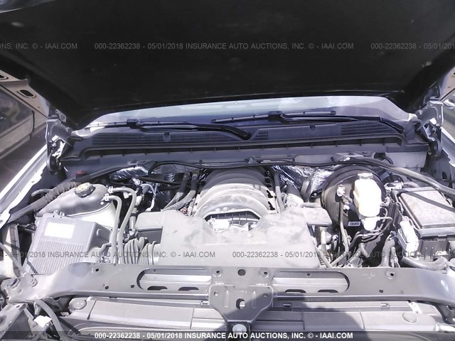 1GCRCREC4JZ151345 - 2018 CHEVROLET SILVERADO C1500 LT SILVER photo 10