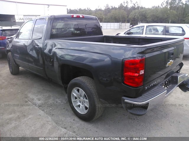 1GCRCREC0JZ182737 - 2018 CHEVROLET SILVERADO C1500 LT GRAY photo 3