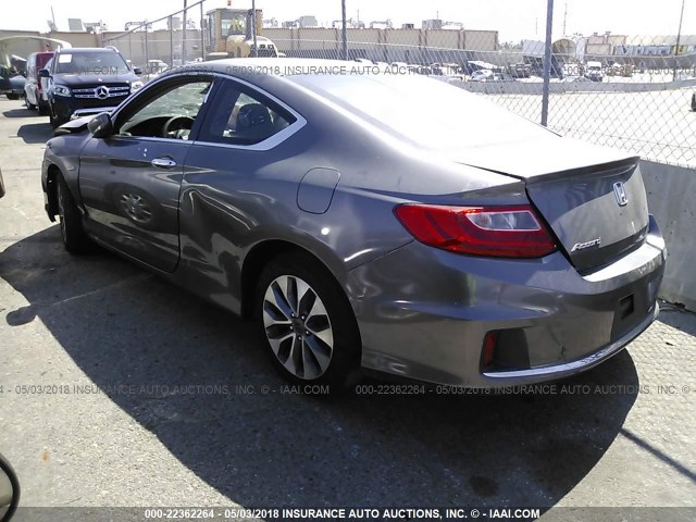 1HGCT1B30EA006630 - 2014 HONDA Accord LX-S GRAY photo 3