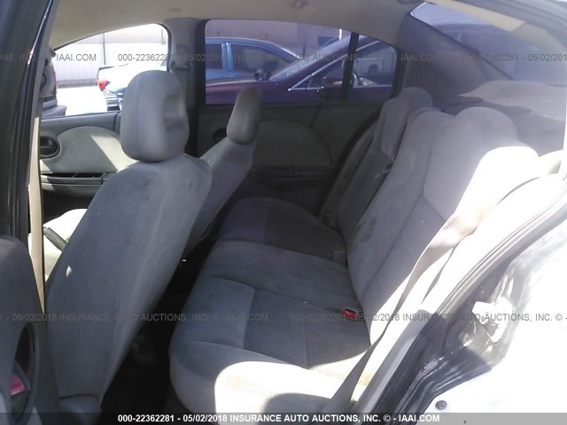 1G8AL54F95Z119038 - 2005 SATURN ION LEVEL 3 WHITE photo 8