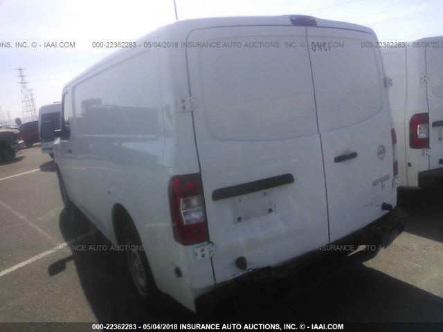 1N6BF0KM1GN811176 - 2016 NISSAN NV 1500 S/SV/2500 S/SV/SL WHITE photo 3