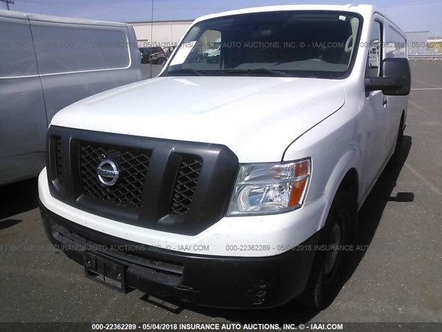 1N6BF0KM1GN814160 - 2016 NISSAN NV WHITE photo 2