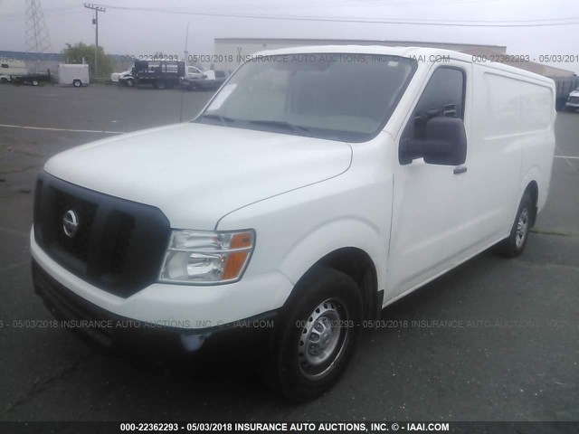 1N6BF0KM5GN814467 - 2016 NISSAN NV 1500 S/SV/2500 S/SV/SL WHITE photo 2