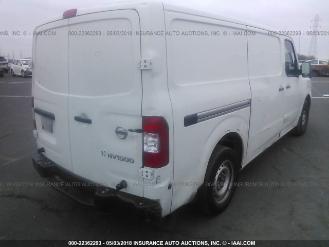 1N6BF0KM5GN814467 - 2016 NISSAN NV 1500 S/SV/2500 S/SV/SL WHITE photo 4