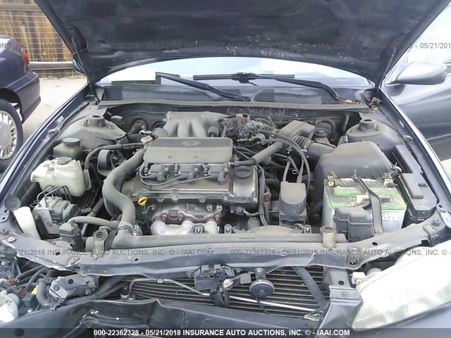 4T1BF22K1YU946545 - 2000 TOYOTA CAMRY LE/XLE BLACK photo 10