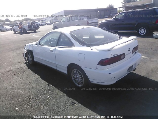 JH4DC4453YS007769 - 2000 ACURA INTEGRA LS WHITE photo 3