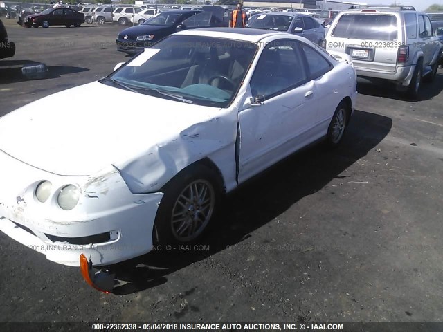 JH4DC4453YS007769 - 2000 ACURA INTEGRA LS WHITE photo 6