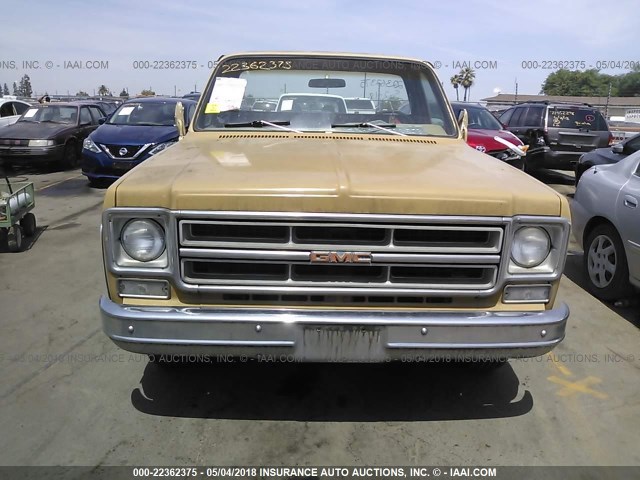 TCL146S509543 - 1976 GMC 1500 TAN photo 6