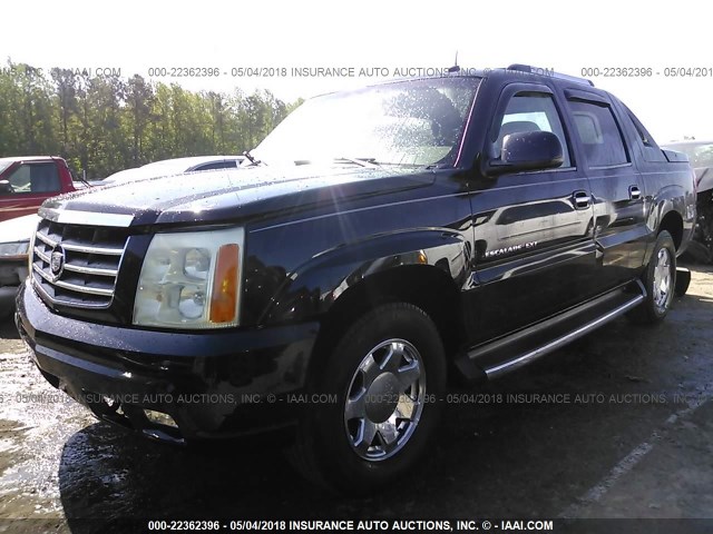 3GYEK63N13G145830 - 2003 CADILLAC ESCALADE EXT BLACK photo 2