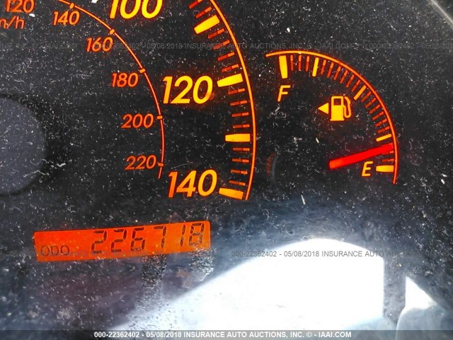 4T1BE32K15U561877 - 2005 TOYOTA CAMRY LE/XLE/SE GRAY photo 7