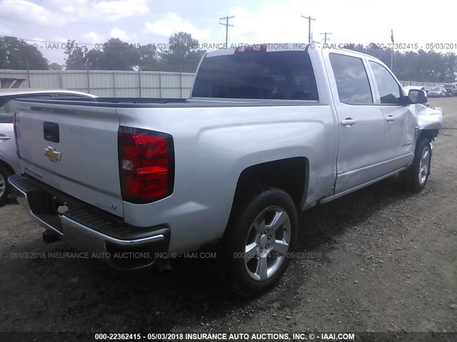 3GCPCREC9HG220614 - 2017 CHEVROLET SILVERADO C1500 LT SILVER photo 4