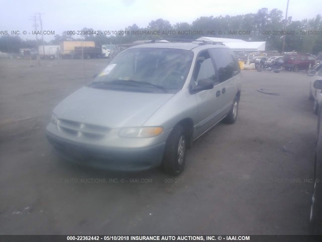 2B4GP25G0YR784917 - 2000 DODGE CARAVAN TAN photo 2