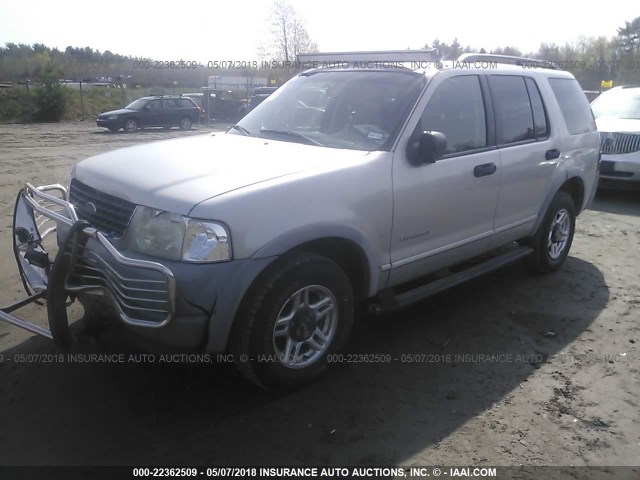 1FMZU62E82ZC34520 - 2002 FORD EXPLORER XLS GRAY photo 2