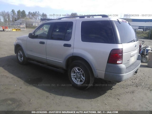 1FMZU62E82ZC34520 - 2002 FORD EXPLORER XLS GRAY photo 3