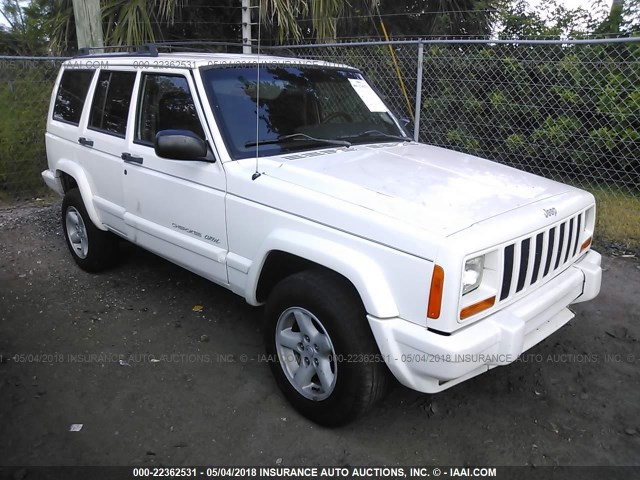 1J4FT68S7XL660128 - 1999 JEEP CHEROKEE SPORT/CLASSIC WHITE photo 1