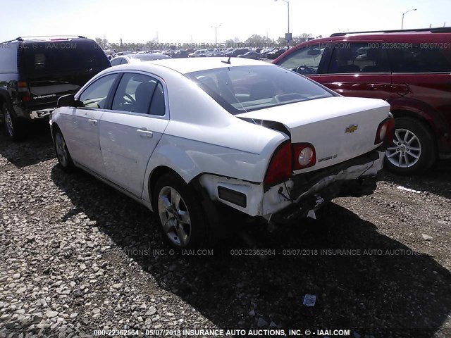 1G1ZC5EB9AF269448 - 2010 CHEVROLET MALIBU 1LT თეთრი ფოტო 3