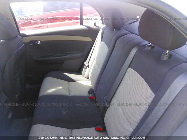 1G1ZC5EB9AF269448 - 2010 CHEVROLET MALIBU 1LT თეთრი ფოტო 8