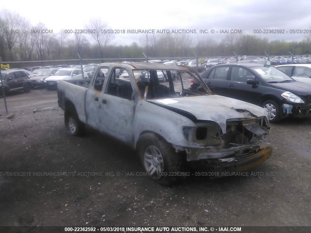 5TBBT44103S438196 - 2003 TOYOTA TUNDRA ACCESS CAB SR5 BLACK photo 1